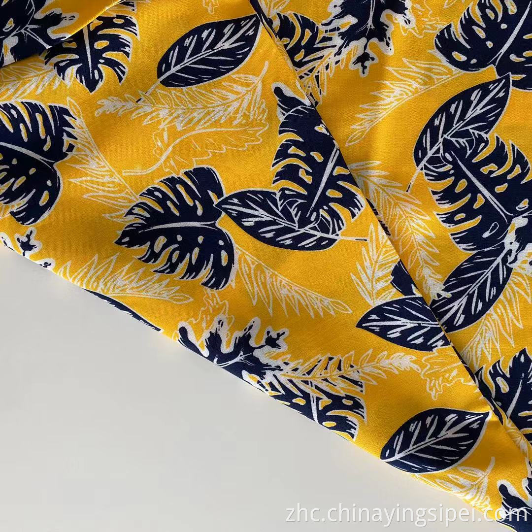 人造丝Challis Floral Print Mint 100%人造丝Challis质量使新鲜